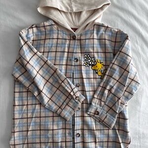 Zara x snoopy button up